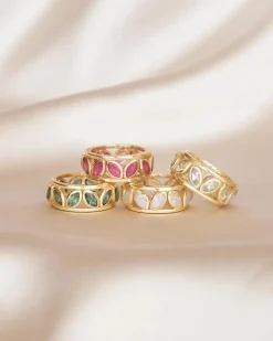 Anillo Piedra Lunar Papua