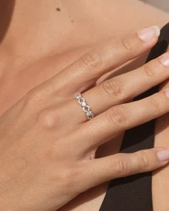 Anillo Plata Circonitas Brisa