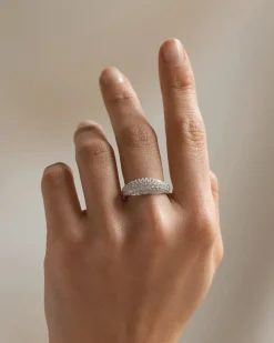 Anillo Plata Pavé Éclat