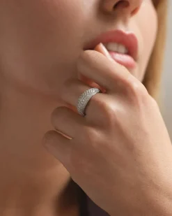 Anillo Plata Pavé Éclat