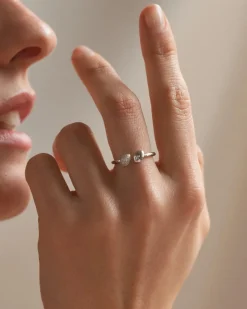 Anillo Plateado Sonnette