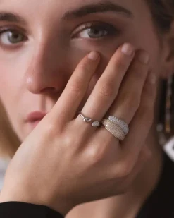 Anillo Plateado Sonnette