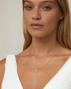 Birthstone Necklace June - Moonstone