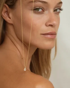 Birthstone Necklace June - Moonstone