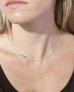 Boa Silver Chain Necklace