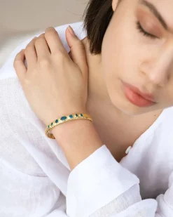 Brazalete Jade Azul Oasis