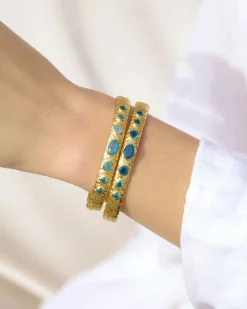 Brazalete Jade Azul Oasis