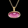 Colgante Turmalina Rosa Bauzi