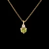 Collar Birthstone Agosto - Peridoto
