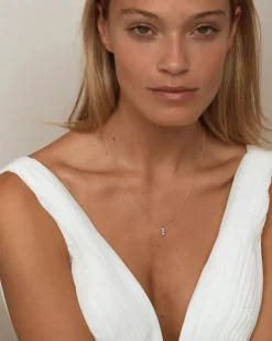 Collar Birthstone Febrero - Amatista