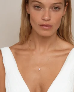 Collar Birthstone Febrero - Amatista