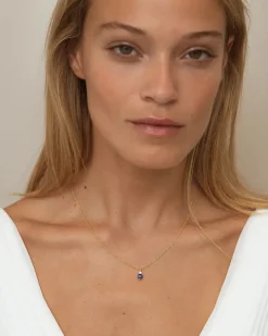 Collar Birthstone Septiembre - Zafiro