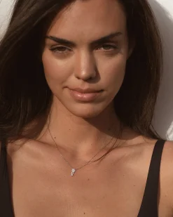 Collar Plata Circonitas Aire