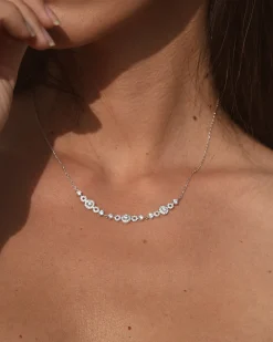 Collar Plata Circonitas Brisa