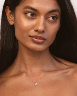 Collar Plata Letra Y