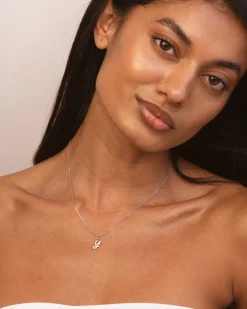 Collar Plata Letra Y