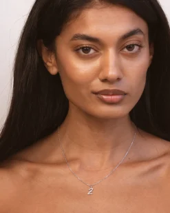 Collar Plata Letra Z