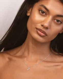 Collar Plata Letra Z