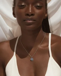 Collar Plateado Zodiaco Libra