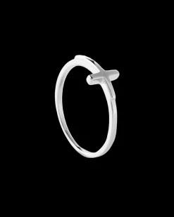 Cross Silver Ring