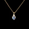December Birthstone Necklace - Tanzanite