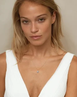 December Birthstone Necklace - Tanzanite