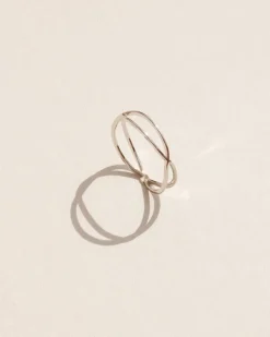 Hopper Waves Silver Ring