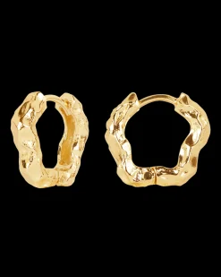 Orbit Golden Hoops