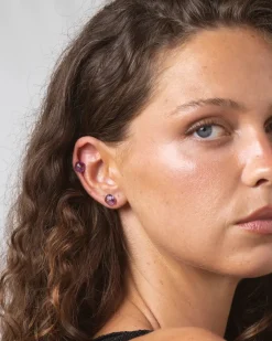 Pendientes Amatista Nude