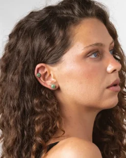 Pendientes Aventurina Verde Nude