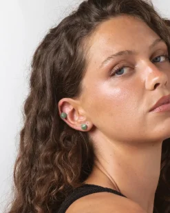 Pendientes Aventurina Verde Nude