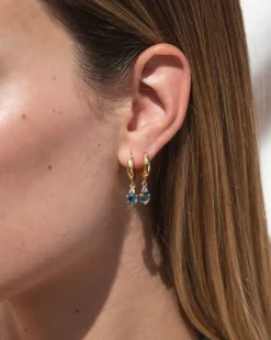 Pendientes Birthstone Diciembre - Tanzanita