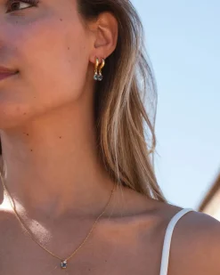 Pendientes Birthstone Diciembre - Tanzanita