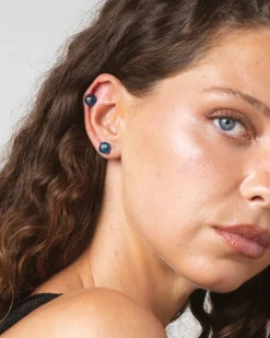 Pendientes Jade Azul Nude