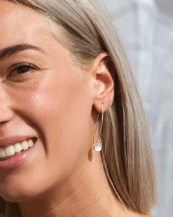 Pendientes Piedra Lunar Kokod