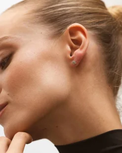 Piercing Oreja Plata Lava