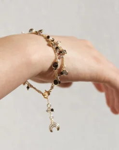 Pulsera Espinela Negra Amulet