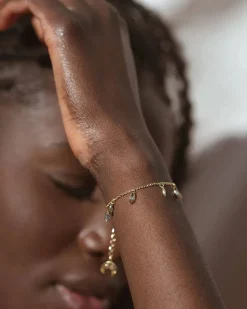 Pulsera Topacio Azul Moresby