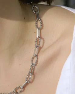 Silver Chainet Necklace