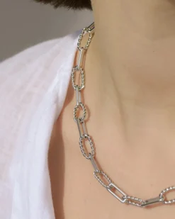 Silver Chainet Necklace
