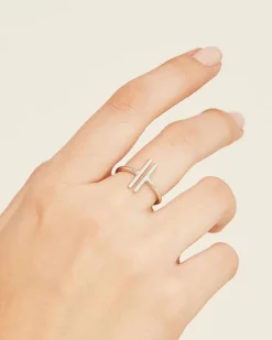 Silver Duo Ring
