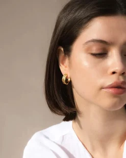 Treasure Golden Hoops